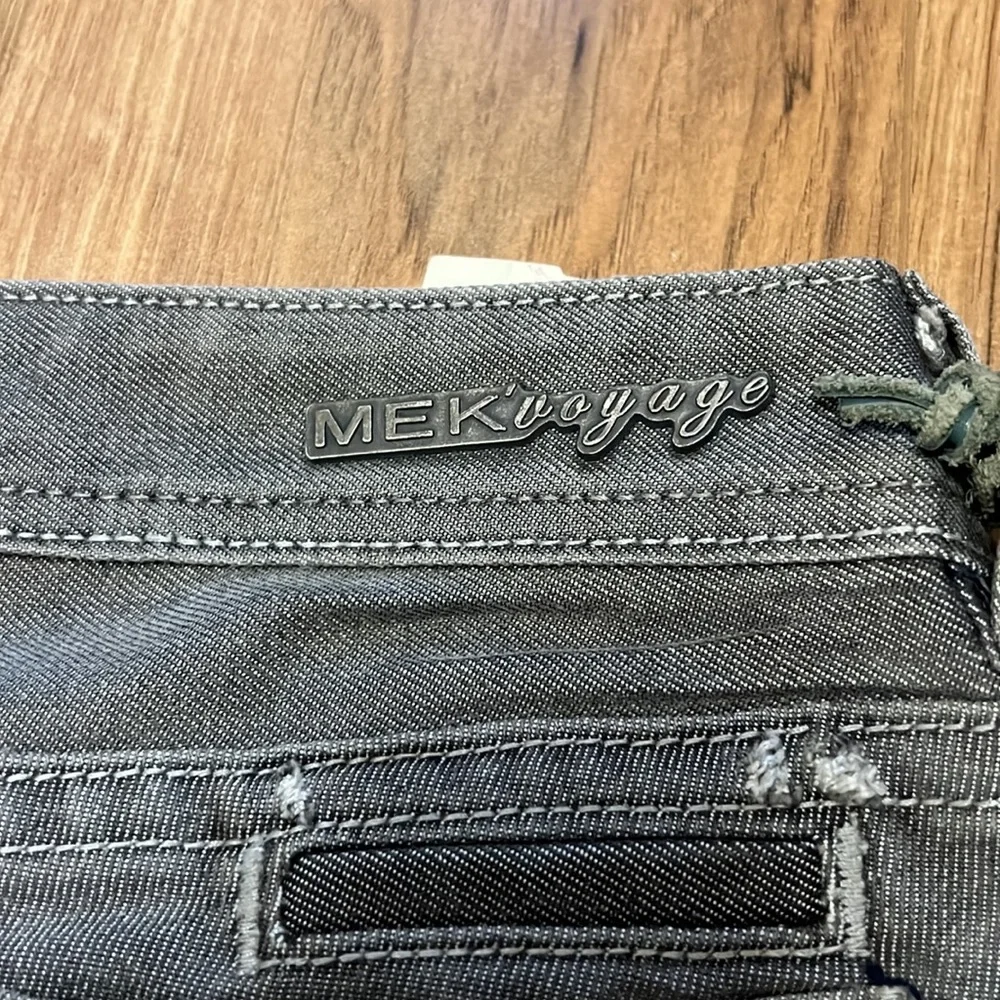 NWT Mek Denim Glasgow Straight Legs Jeans Sz 26/34 - Picture 7 of 9